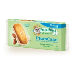 Mulino Bianco plumcake s kúskami mandlí a ricottou bez pridaného cukru 155g thumbnail-1