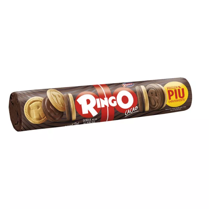 Pavesi Ringo sušienky s kakaovou náplňou 165g