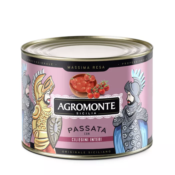 Agromonte celé cherry paradajky v pretlaku z cherry paradajok 2kg
