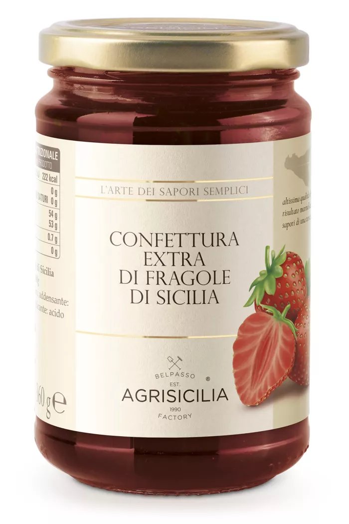 Agrisicilia džem zo sicílskych jahôd 360g