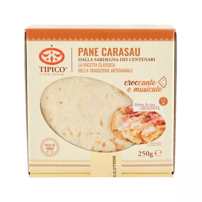 Tipico Pane Carasau typický sardínsky plochý chlieb 250g