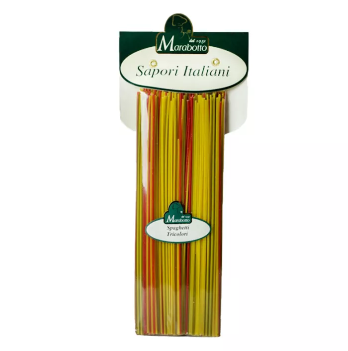 Marabotto špagety 3 - farebné 500g