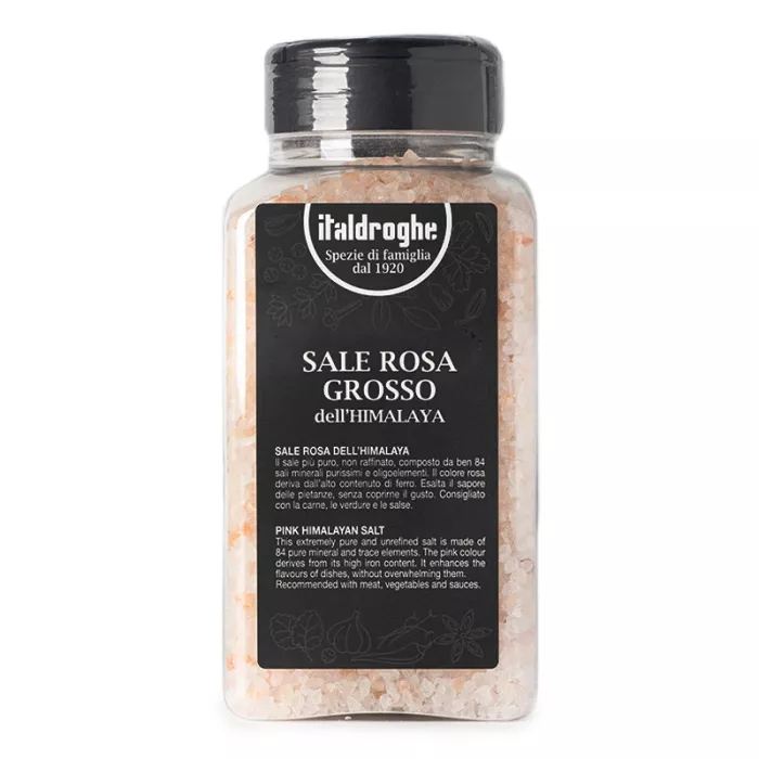 Italdroghe hrubozrnná ružová himalájska soľ 900 g