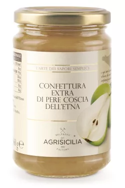 Agrisicilia džem zo sicílskych hrušiek Coscia Dell'etna 360g thumbnail-1