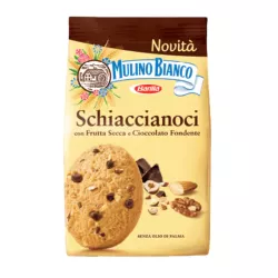 Mulino Bianco Schiaccianoci s orieškami a horkou čokoládou 300g thumbnail-1