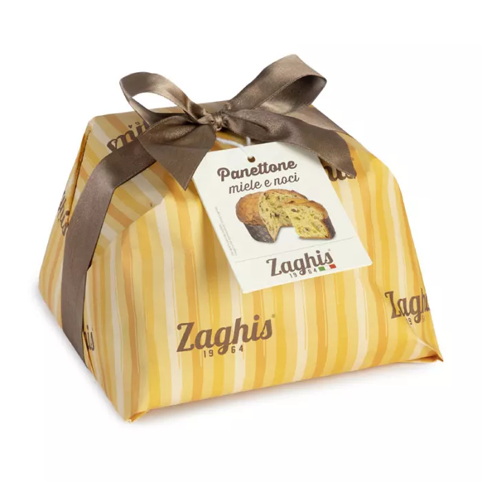 Zaghis Panettone Med a Orechy 750g