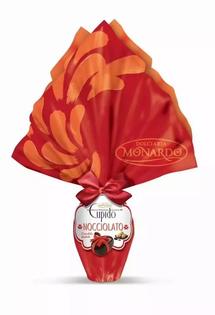 Monardo Cupido Nocciolato Veľkonočné Vajce s Horkou Čokoládou 300g