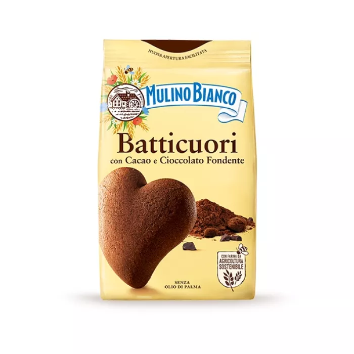 Mulino Bianco Batticuori s kakaovým krémom 350g