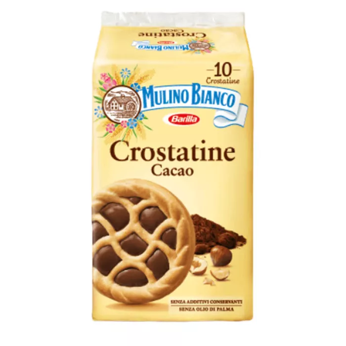 Mulino Bianco Crostatine s kakaovou náplňou 400g