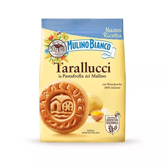 Mulino Bianco Tarallucci sušienky z čerstvých vajec 350g