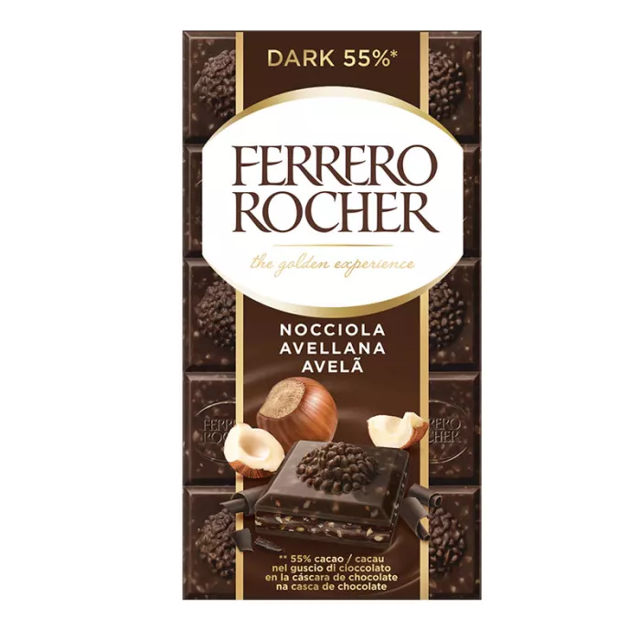 Ferrero Rocher Tmavá Čokoláda 55% 90g