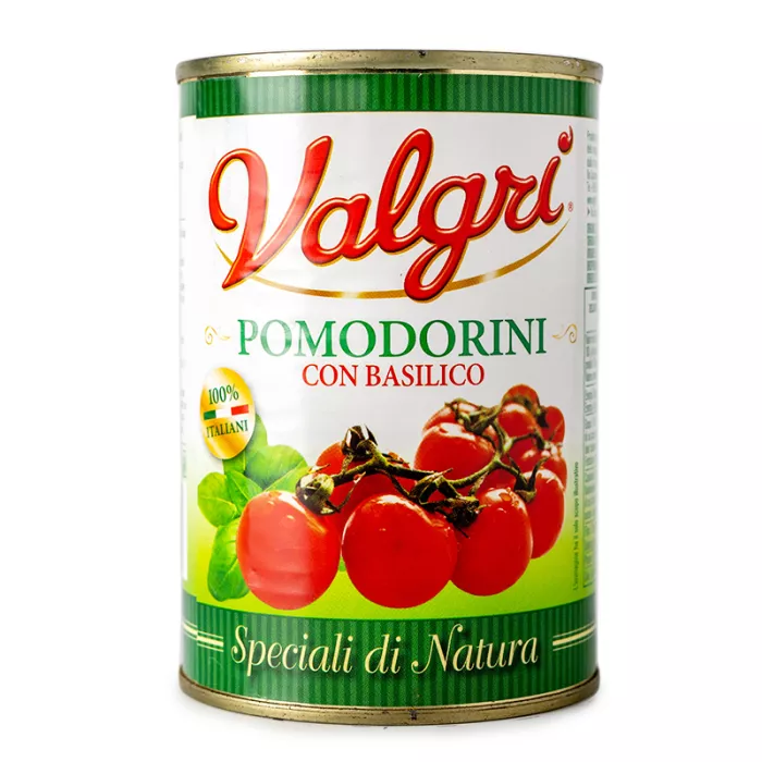 Valgri cherry paradajky s bazalkou 400g