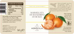 Agrisicilia marmeláda zo sicílskych mandariniek 360g thumbnail-2