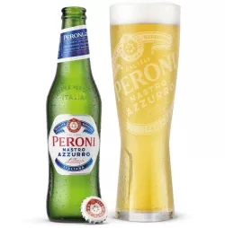 Peroni Nastro Azzurro nealkoholické pivo 0.0% 330ml thumbnail-2