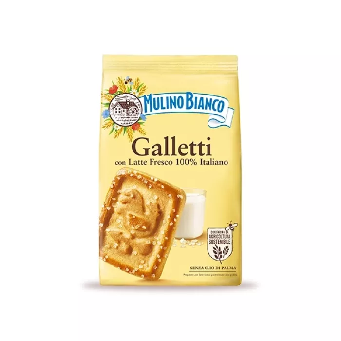 Mulino Bianco Galletti mliečne sušienky 350g