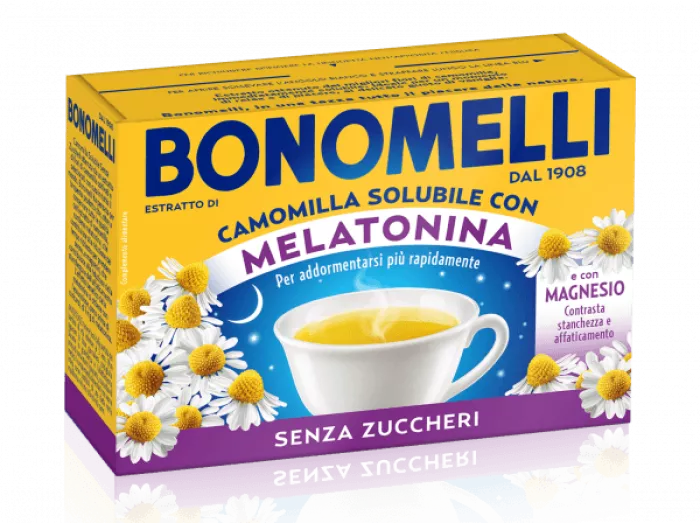 Bonomelli rozpustný harmančekový čaj s melatonínom 72g