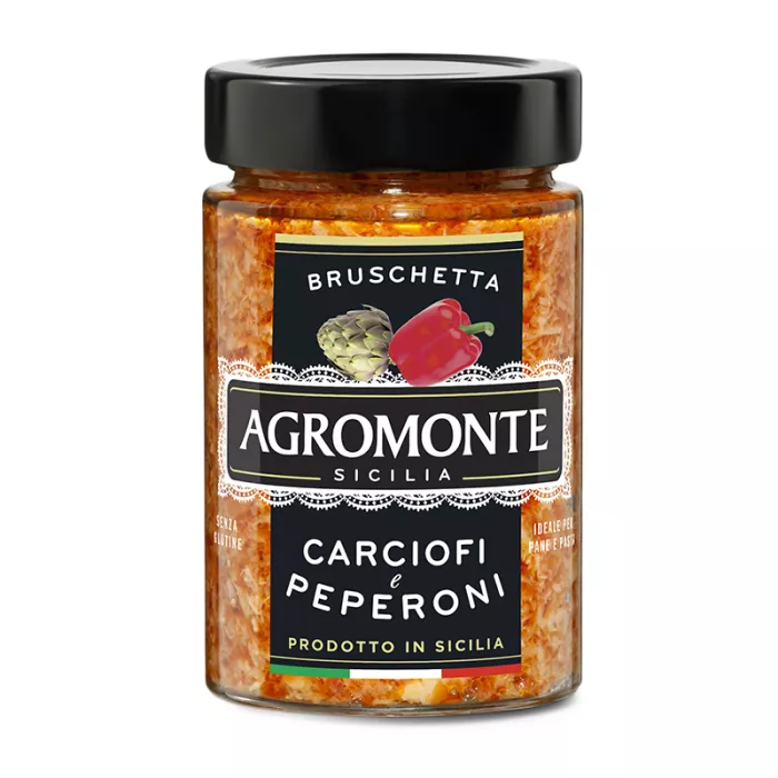 Agromonte nátierka z artičokov a sladkej papriky 200g