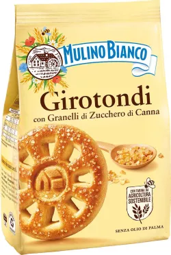 Mulino Bianco Girotondi so zrnkami hnedého cukru 350g thumbnail-1