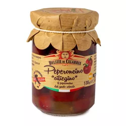 Delizie di Calabria cherry chilli papričky v olivovom oleji 135g thumbnail-1