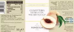 Agrisicilia džem zo sicílskej broskyne I.G.P. 360g thumbnail-2