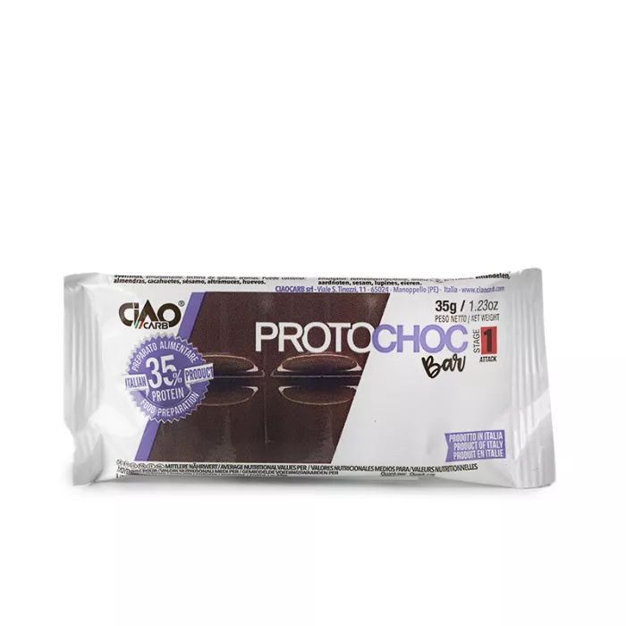 Ciaocarb Čokoláda s Vysokým Obsahom Proteínu 35g