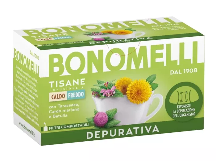 Bonomelli bylinný čaj depurtiva 32g