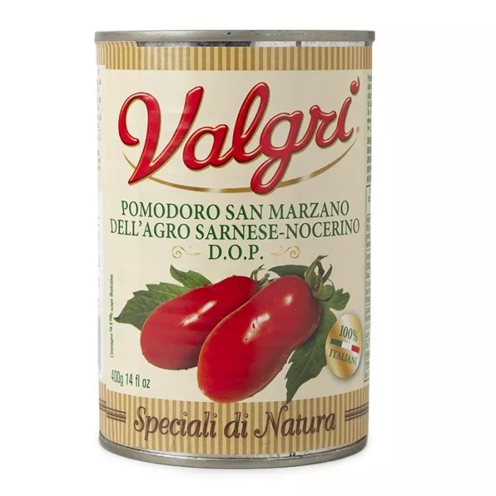 Valgri san marzano paradajky z oblasti Sarnese-Nocerino D.O.P. 400g