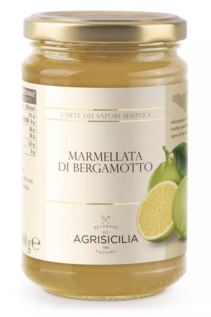 Agrisicilia marmeláda z bergamotu 360g