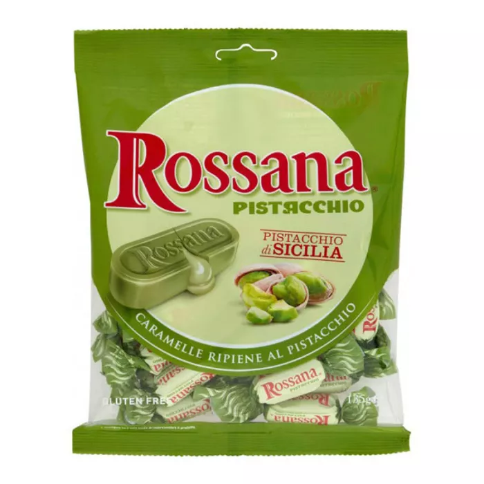 Rossana pistáciové cukríky s pistáciovým krémom 135g