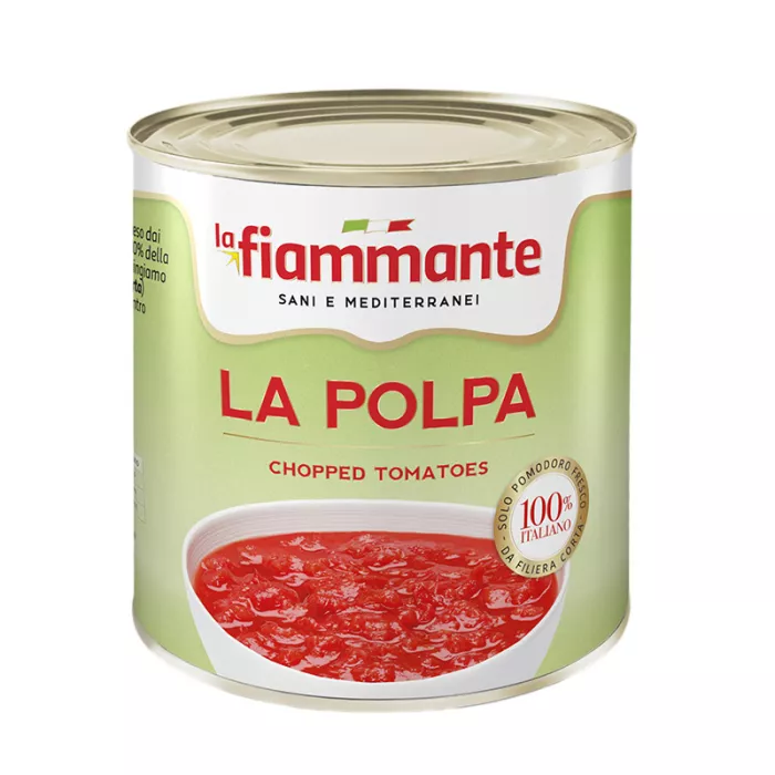 La Fiammante nakrájané paradajky la polpa 2,5 kg