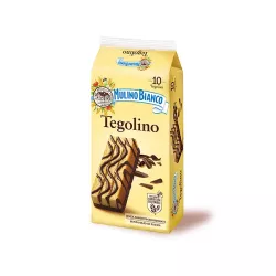 Mulino Bianco Tegolino piškótový snack s nízkotučným kakaovým krémom 350g thumbnail-1