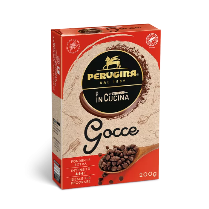 Perugina Gocce kúsky tmavej čokolády 200g