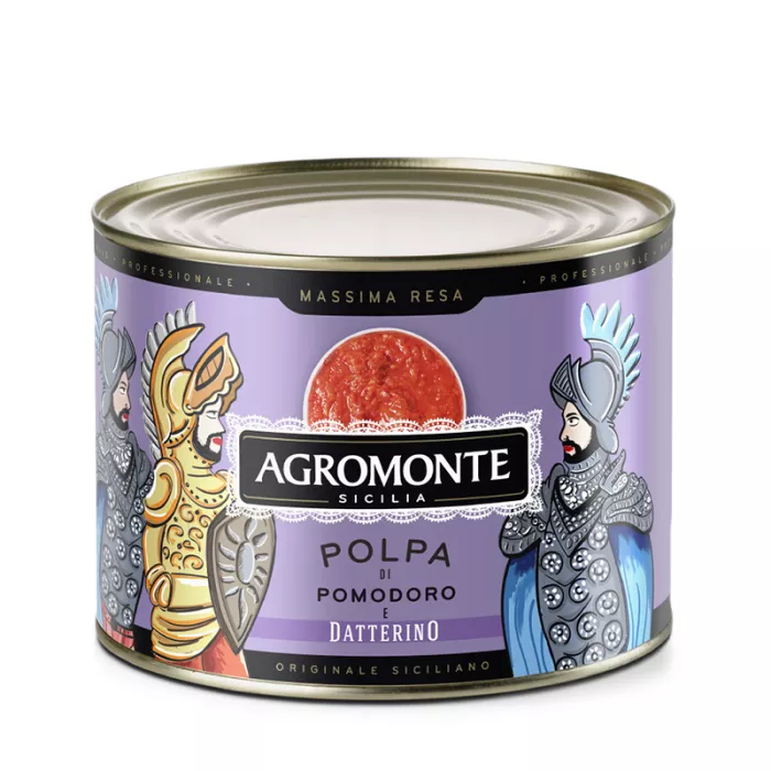 Agromonte jemná dužina z paradajok a paradajok odrody datterino 2kg