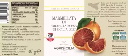 Agrisicilia marmeláda z červeného sicílskeho pomaranča I.G.P. 360g thumbnail-2