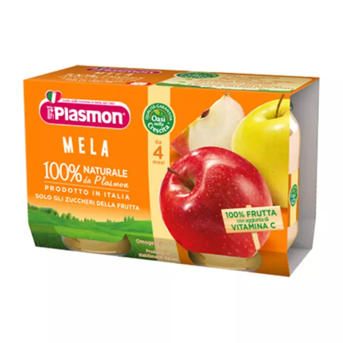 Plasmon detský príkrm jablko 100% prírodné 208g