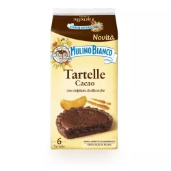 Mulino Bianco kakaové tartaletky s marhuľovým džemom 288g thumbnail-1