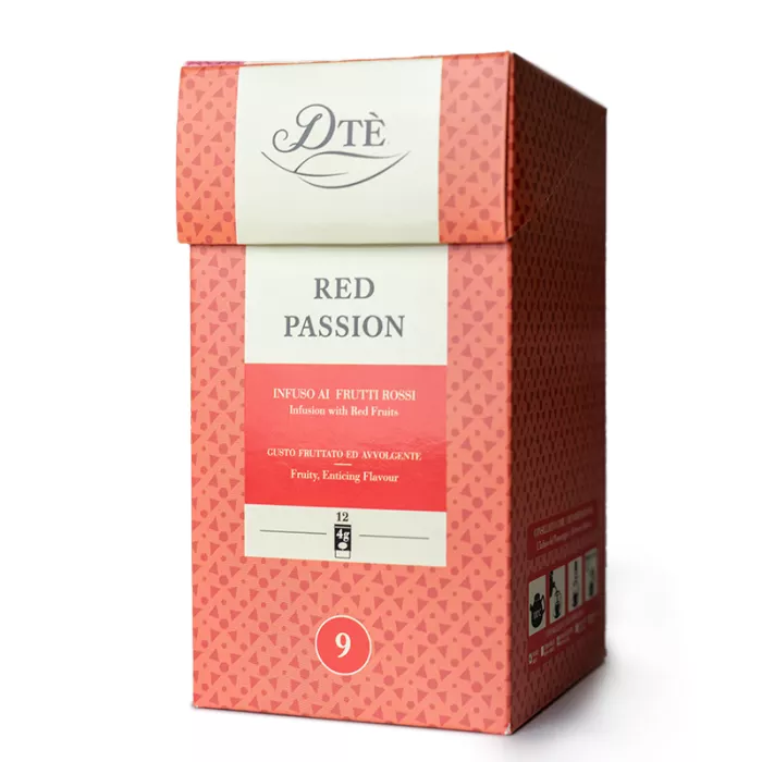 Caffé Diemme DTÉ Red passion čaj zo zmesi červeného ovocia 48g