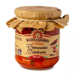 Delizie di Calabria kalábrijské chilli papričky drvené 180g thumbnail-1