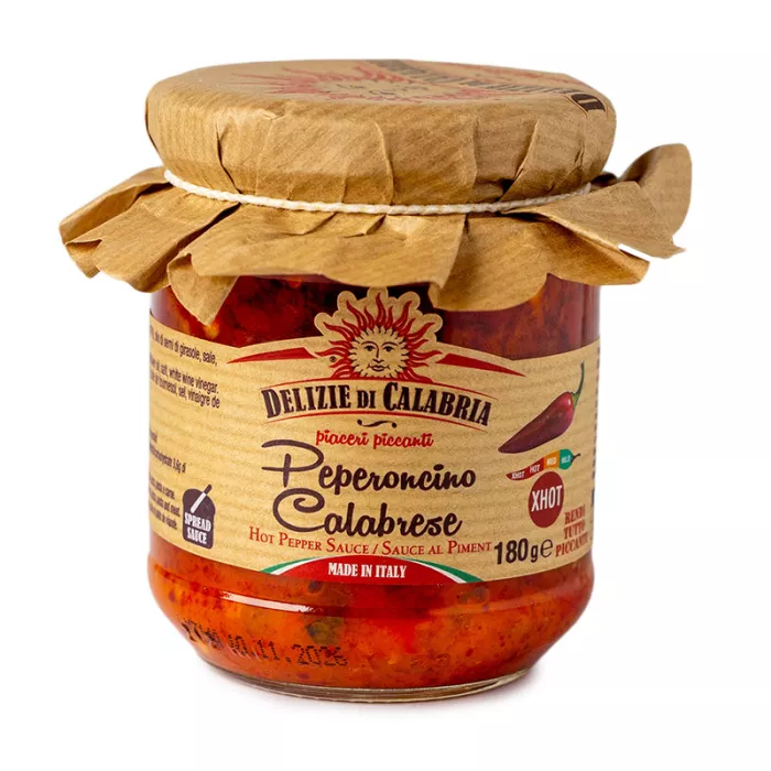 Delizie di Calabria kalábrijské chilli papričky drvené 180g