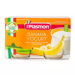 Plasmon Detský Príkrm Jogurt a Banán 240g thumbnail-1