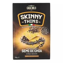 Casa Milo Skinny Thins chia semienka 150g thumbnail-1