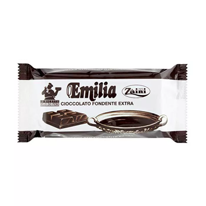 Zàini Emilia extra tmavá čokoláda 50% 200g