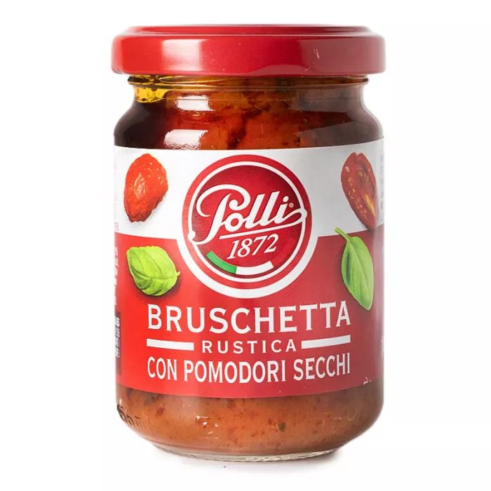 Polli bruschetta so sušenými paradajkami 140g