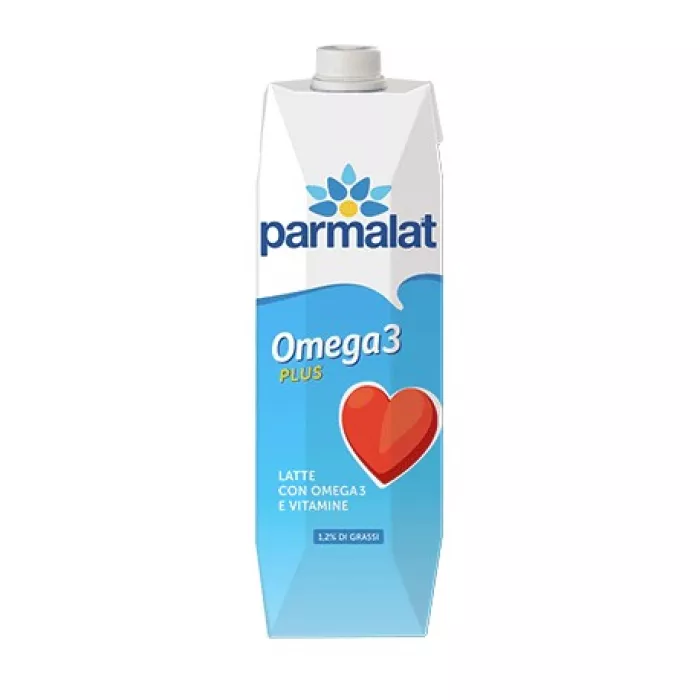 Parmalat mlieko 1,2%  s omega 3 selénom a vitamínmi 1l