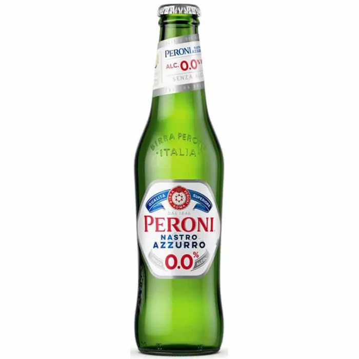 Peroni Nastro Azzurro nealkoholické pivo 0.0% 330ml